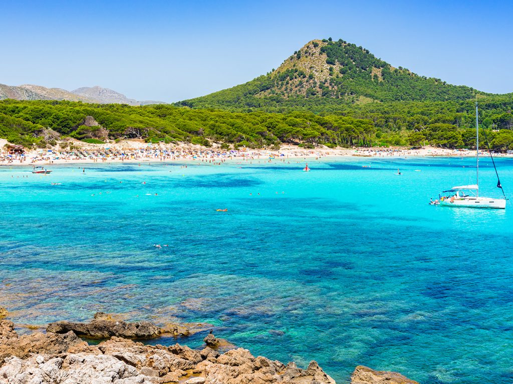 Cala Agulla in Cala Ratjada