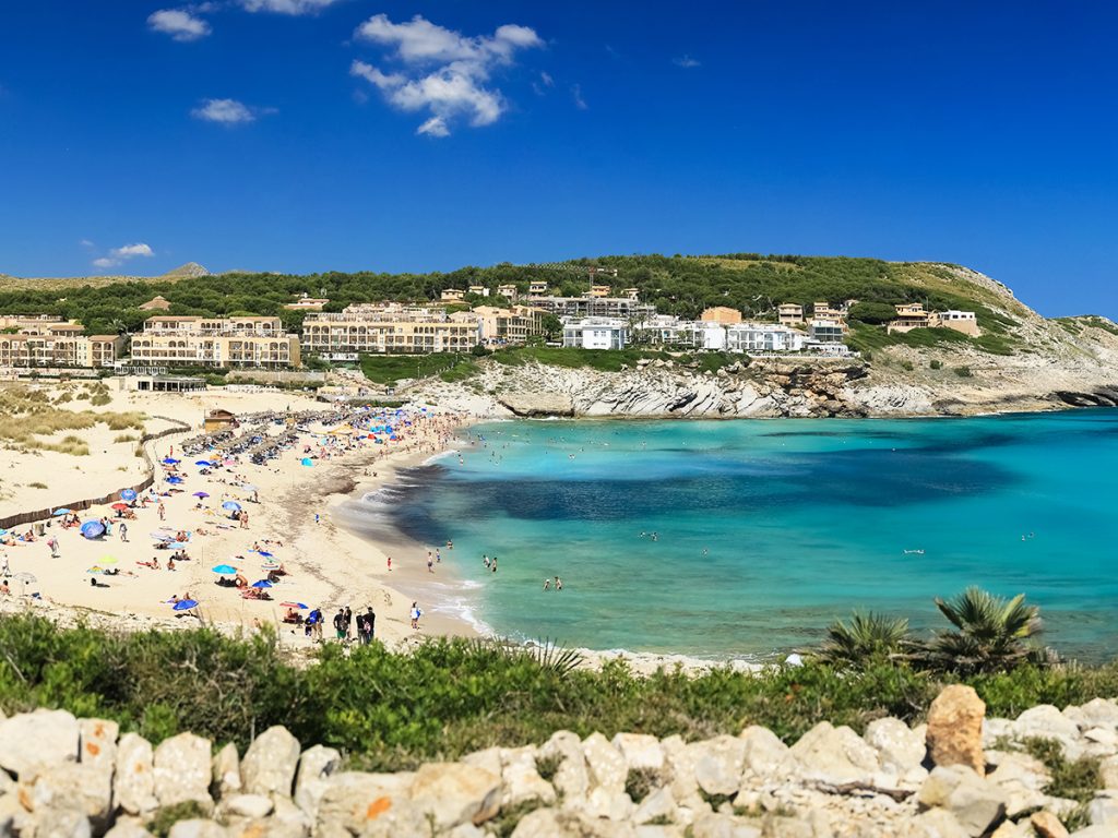 Cala Mesquida in Cala Ratjada