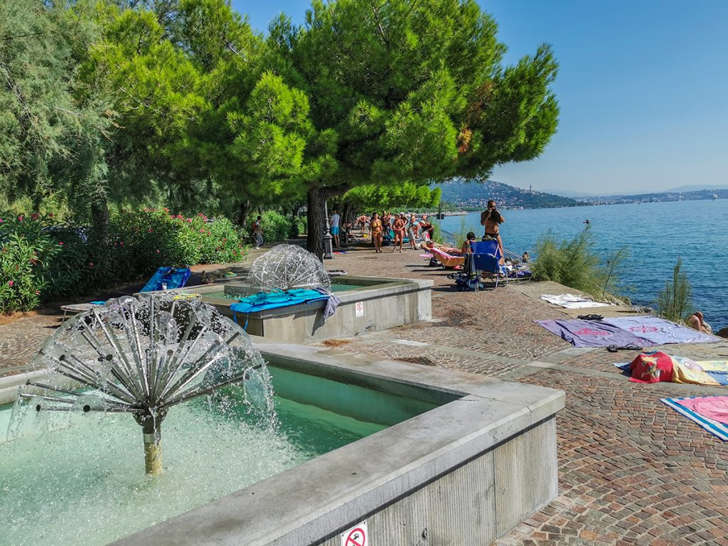 Triest - Promenade in Barcola